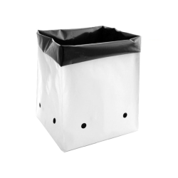 Grow1 3 Gal B&W PE Grow Bag (Case of 18 Packs)