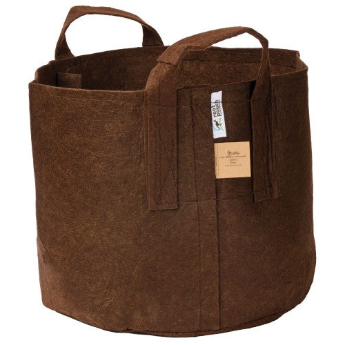 Root Pouch 35 Gallon Brown HEAVYWEIGHT (250 g/m2) w/ Handles (Bale of 160)