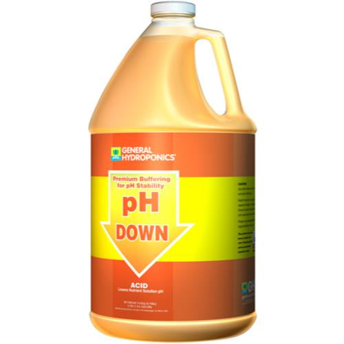 General Hydroponics pH Down Liquid - Gallon (Case Of 4)