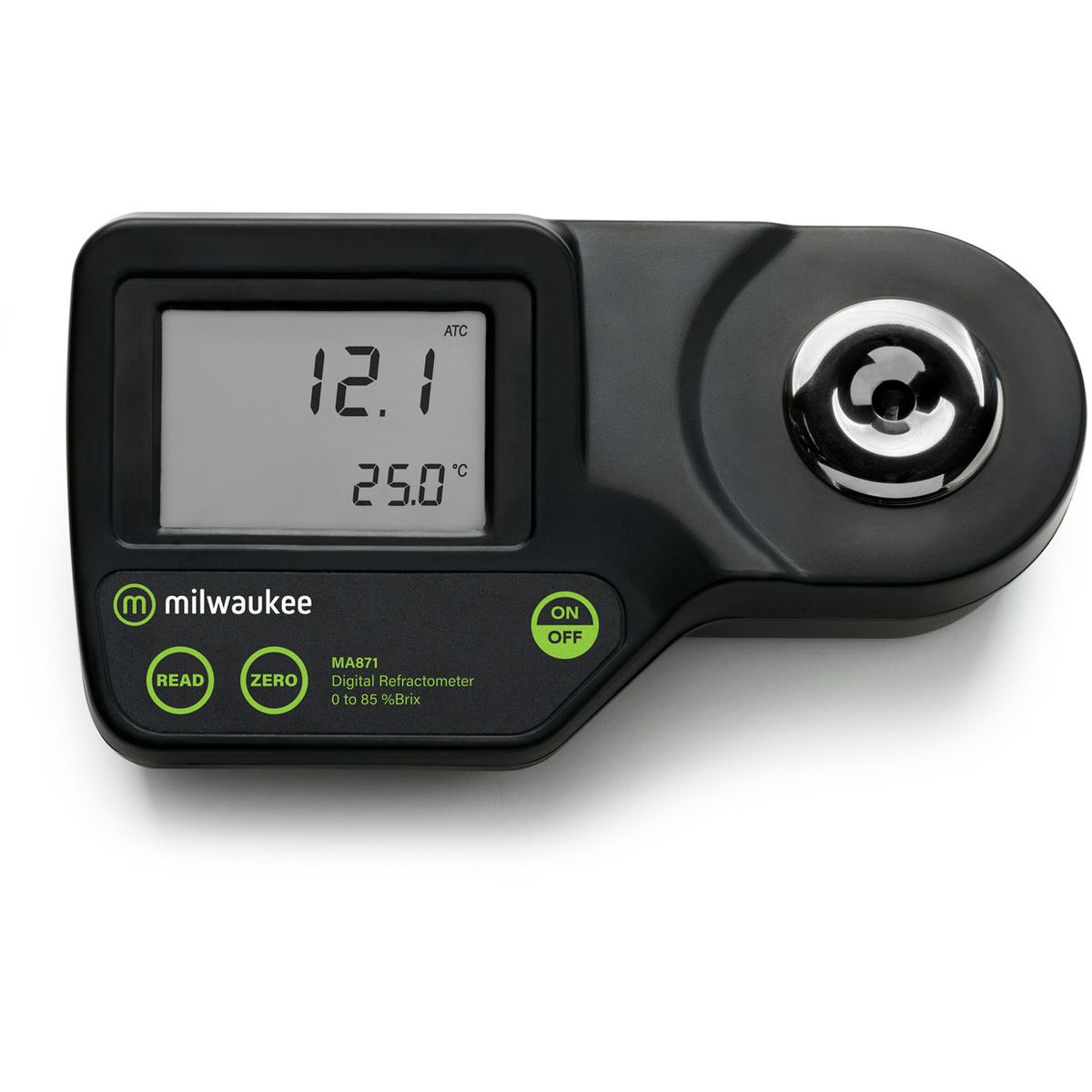 Milwaukee Instruments MA871 Digital Brix Refractometer Range 0-85%