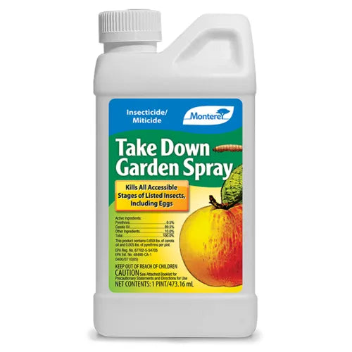 garden insect spray monterey Monterey Take Down Garden Spray