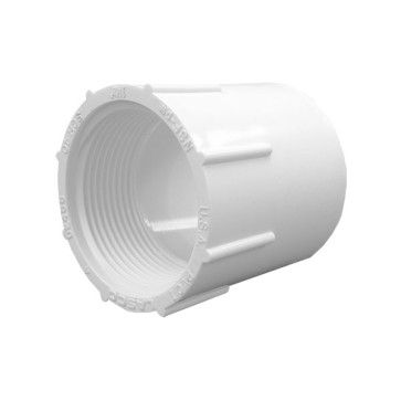 1 Inch x 1 Inch PVC Adapter (Female Pipe Thread x Slip)
