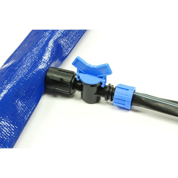 Netafim 875 Starter Mini-Valve Lay Flat Hose x 5/8 Inch Tape Swivel (Pack of 25)