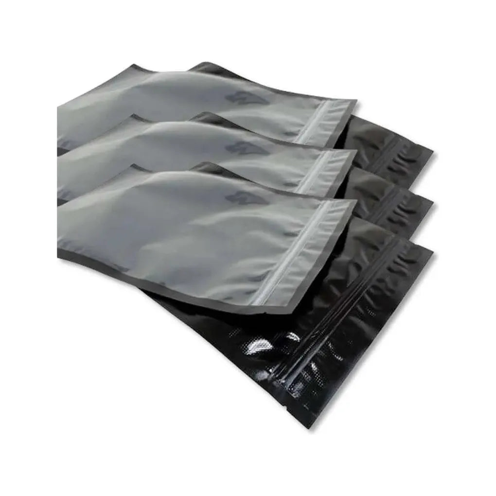 StashBags 15" x 20" Black & Clear Pre-Cut Vacuum Seal Bags W/ Zipper