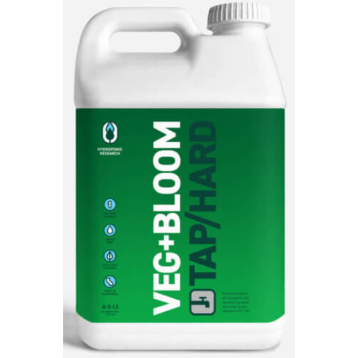 Hydroponic Research Veg+Bloom Tap/Hard