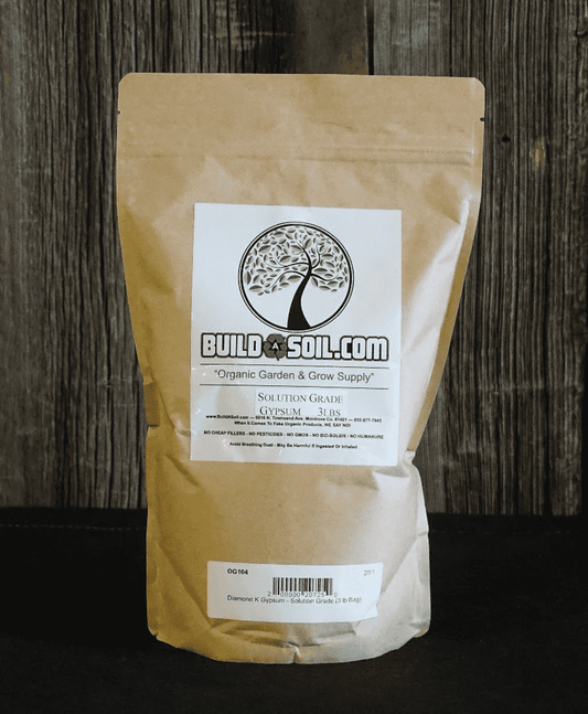 Build A Soil powdered gypsum 3 pound, solution grade gypsum