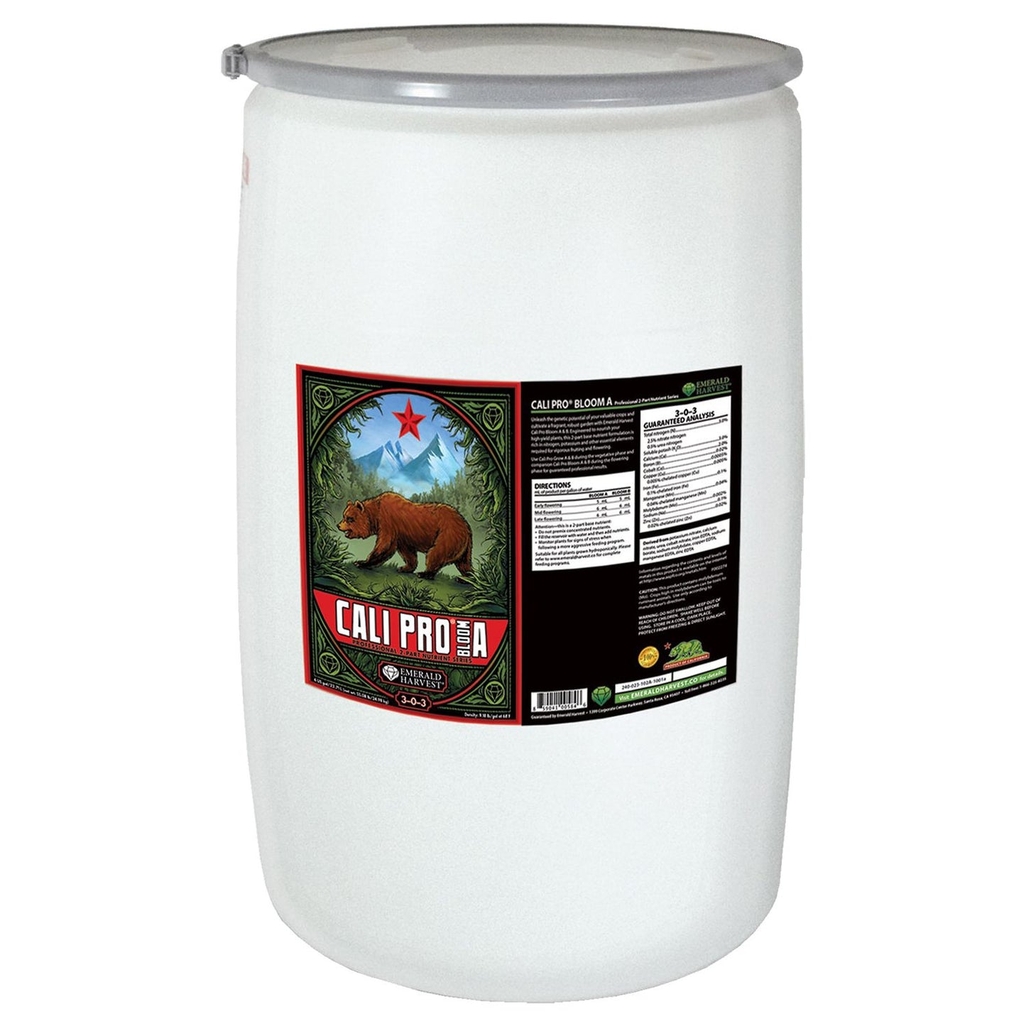 Emerald Harvest Cali Pro Bloom A 55 Gal/ 208 L