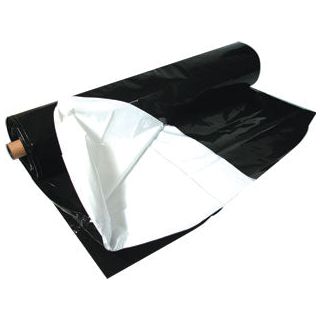 Hydrofarm Black and White Poly