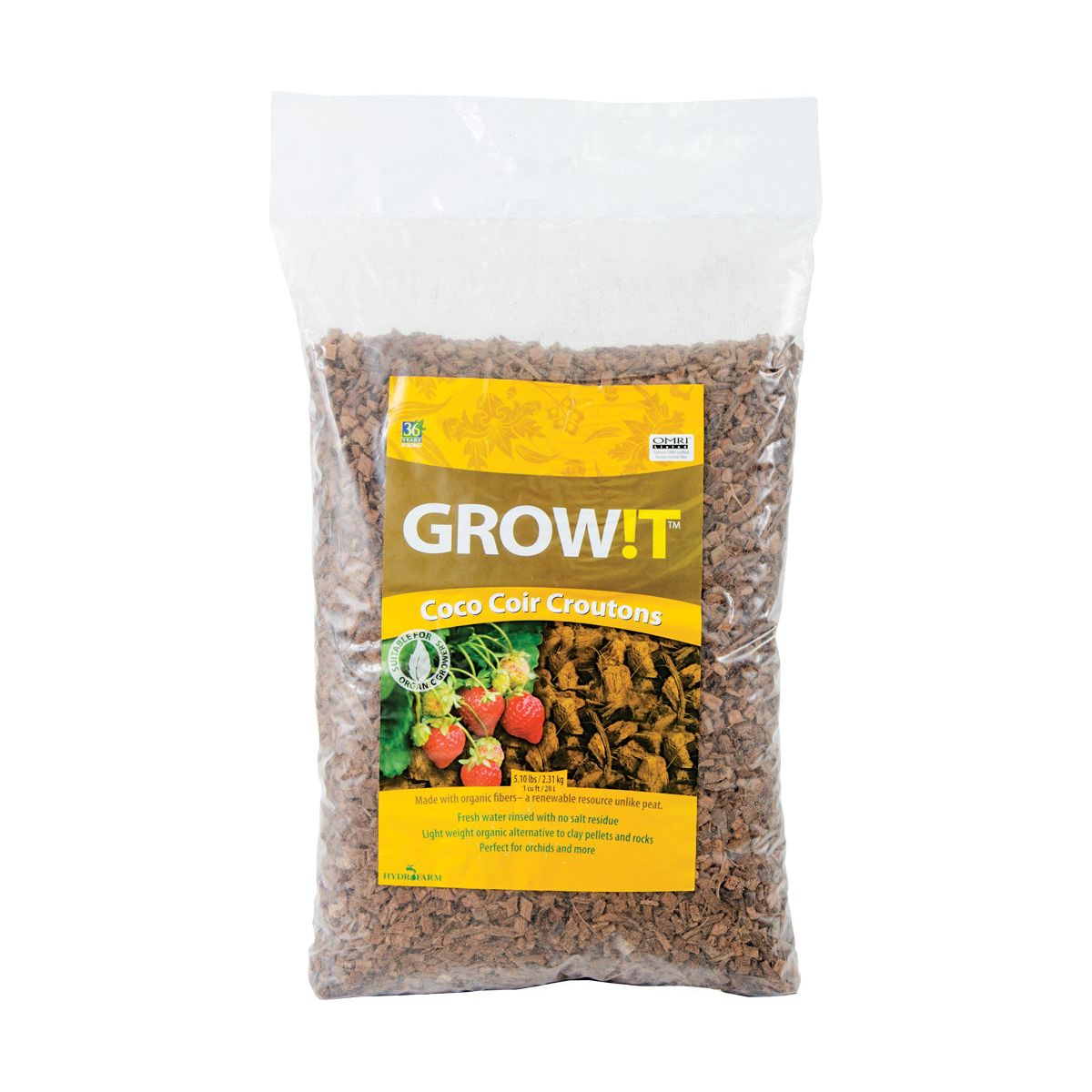 GROW!T Coco Coir Croutons 28 L