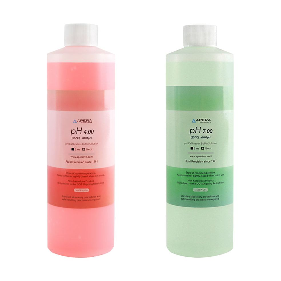 Apera GroStar pH Calibration Kit pH 4/7