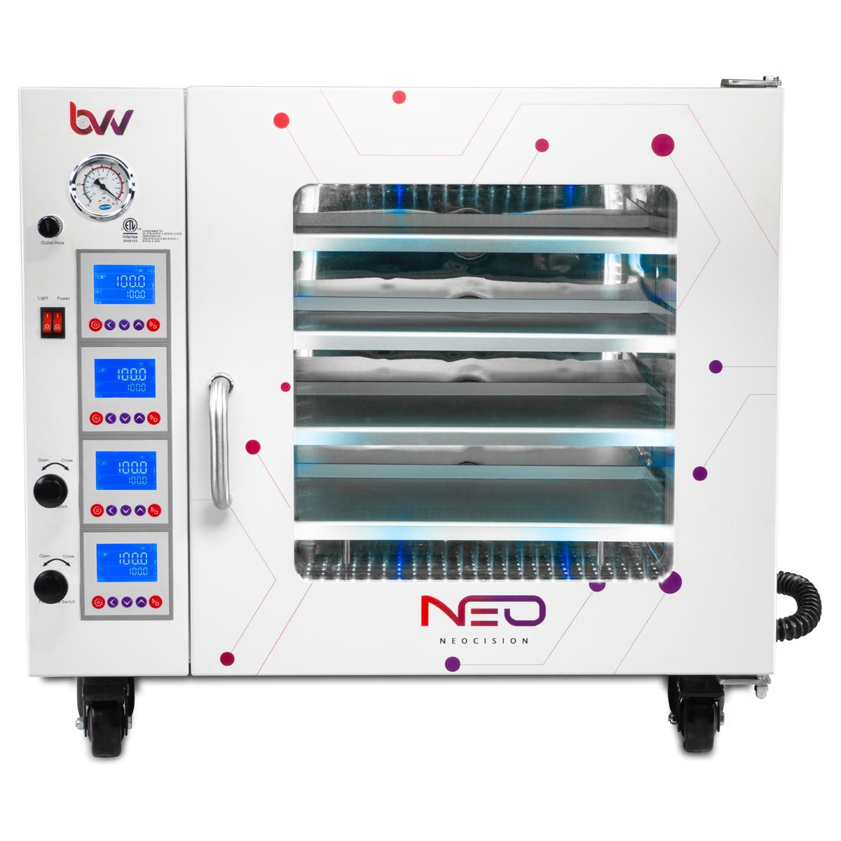 Best Value Vacs 3.2 CuFt Neocision Lab Certified Vacuum Oven