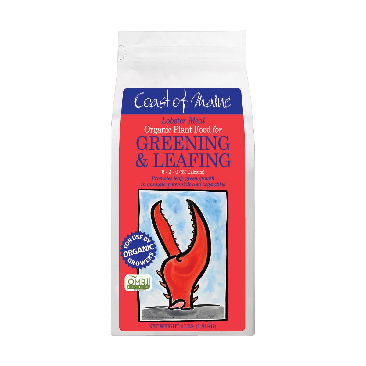 Coast of Maine Lobster Meal Organic Plant Food 6-2-0