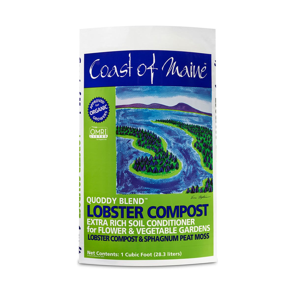 Coast of Maine Quoddy Blend Lobster Compost 1 CuFt