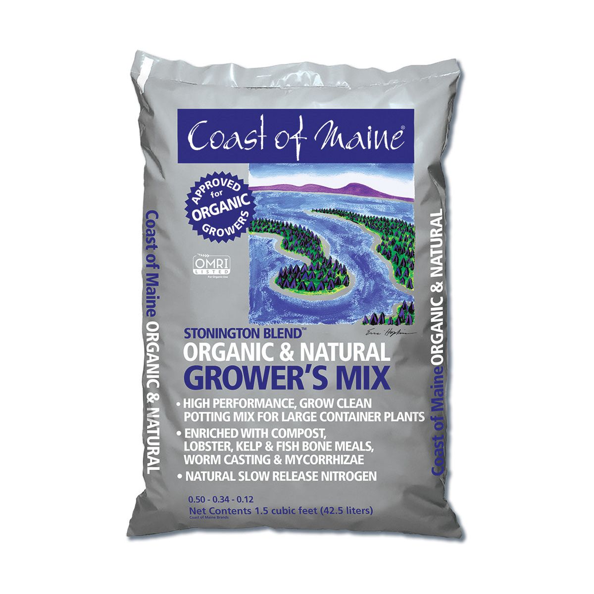 Coast of Maine Stonington Blend Organic Growers Mix 1.5 CuFt