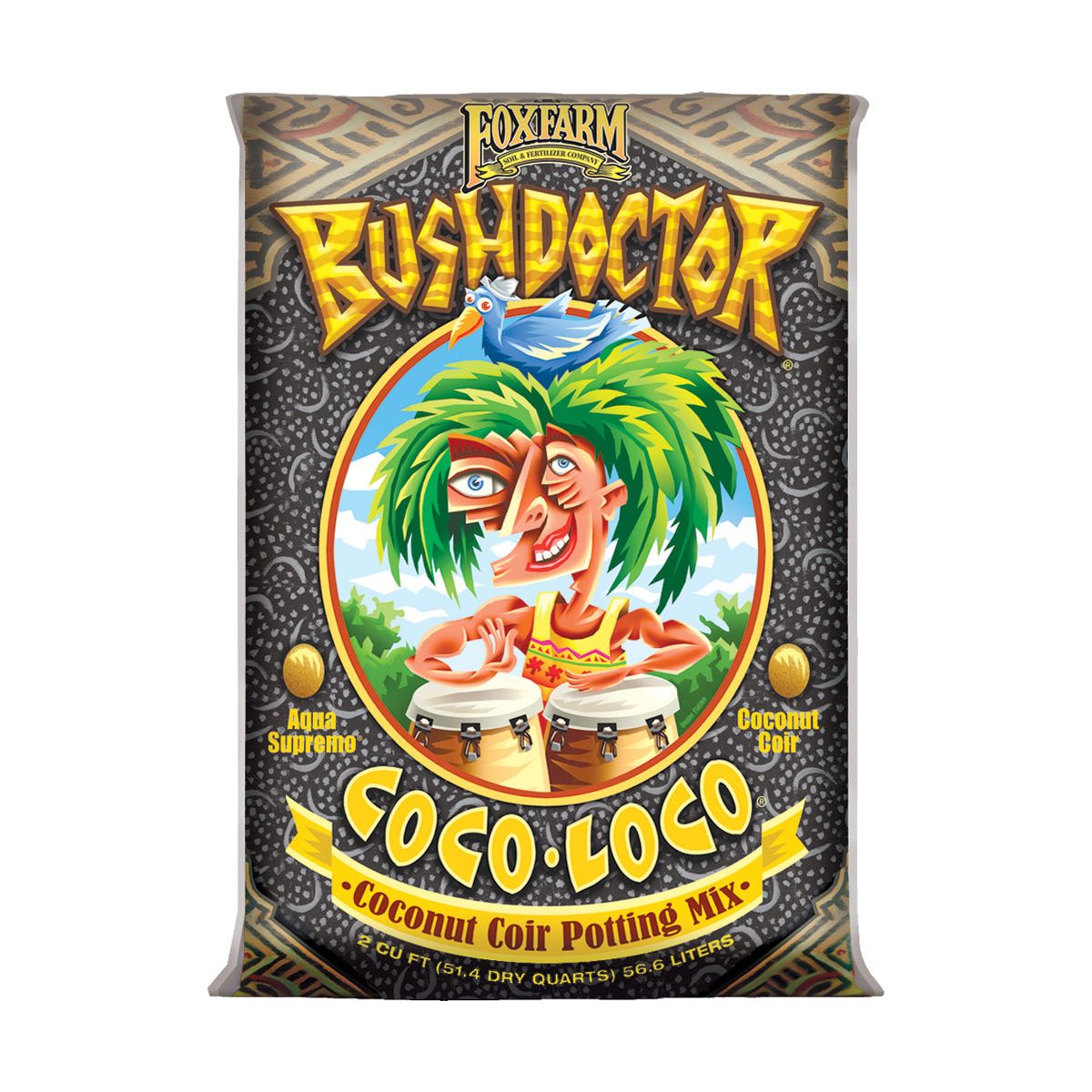 FoxFarm Bush Doctor Coco Loco Potting Mix 2 CuFt (Pallet of 48 Bags)