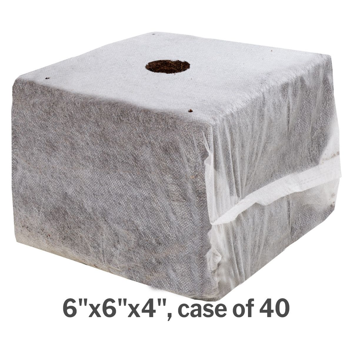 GROW!T Commercial Coco, RapidRIZE Block 6"x6"x4" (Case of 40)