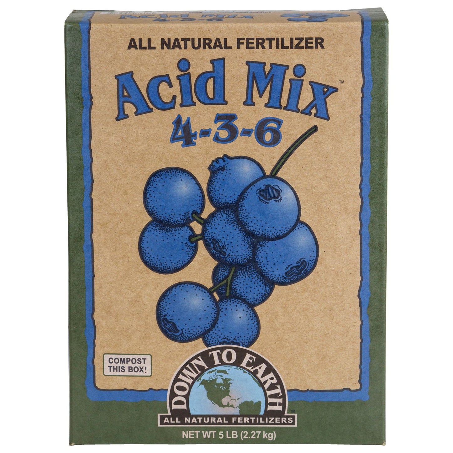 Down To Earth Acid Mix 4 - 3 - 6