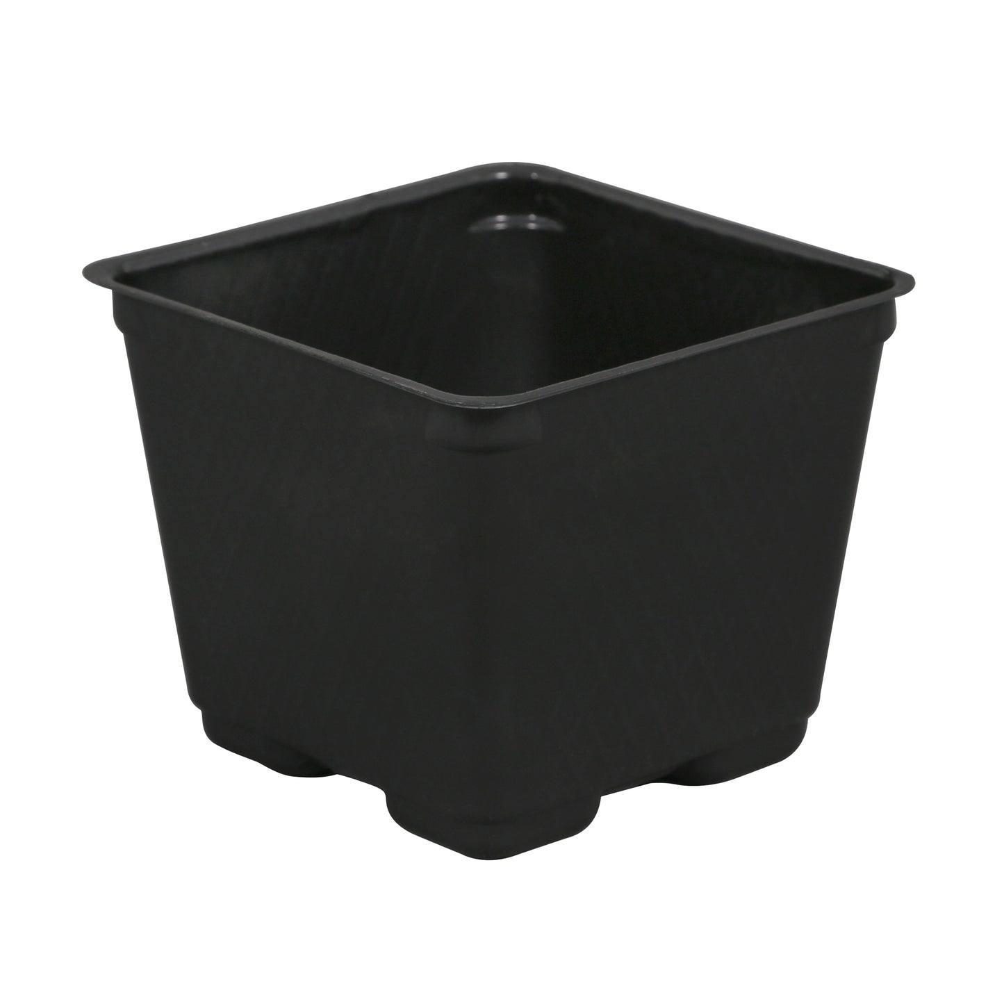 Gro Pro Black Square Pots - Blow-Molded