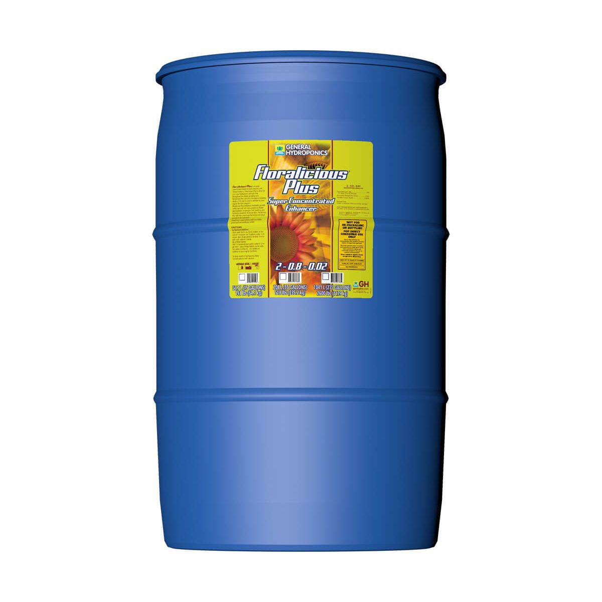 General Hydroponics Floralicious Plus 2 - 0.8 - 0.5