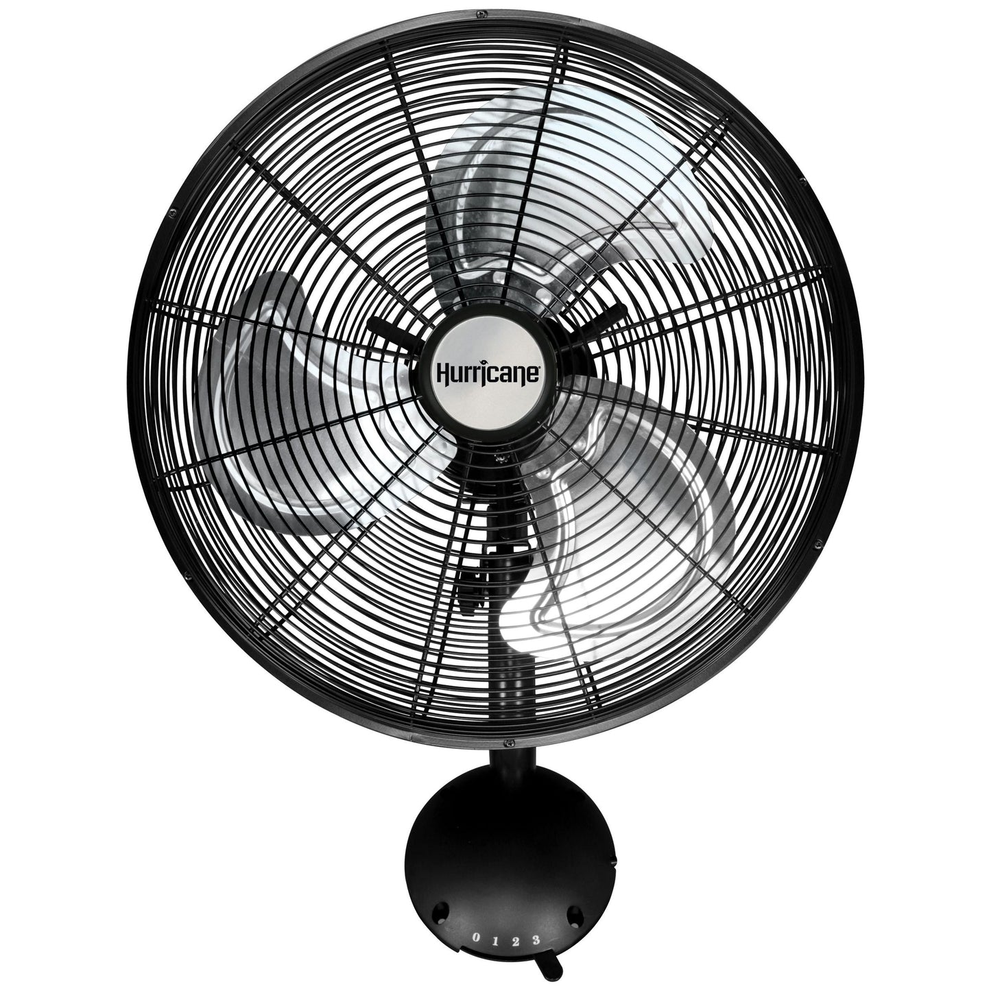 Hurricane Pro High Velocity Oscillating Metal Wall Mount Fan 16 in