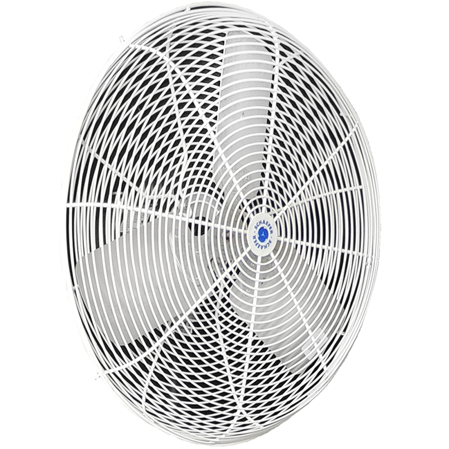 Schaefer Twister Oscillating Circulation Fans, White OSHA Guards