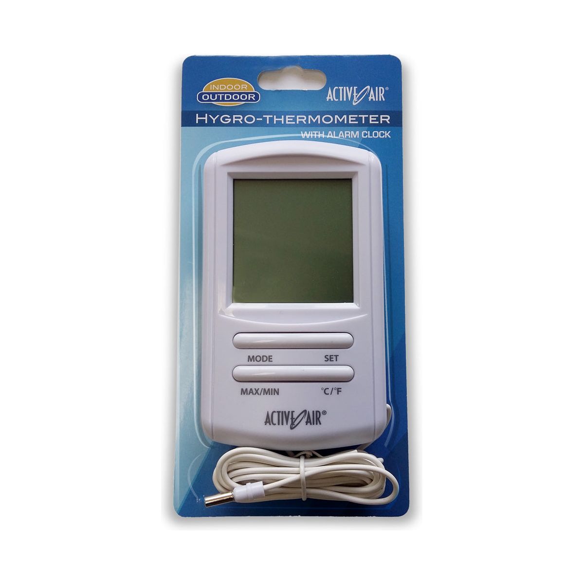 Active Air Indoor-Outdoor Thermometer w/Hygrometer