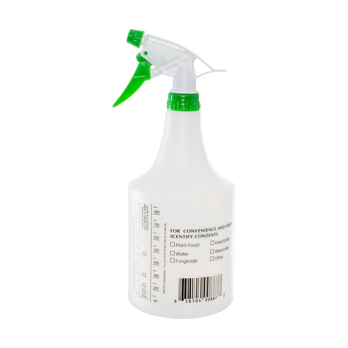 Hydrofarm Plastic Sprayer 1 Quart