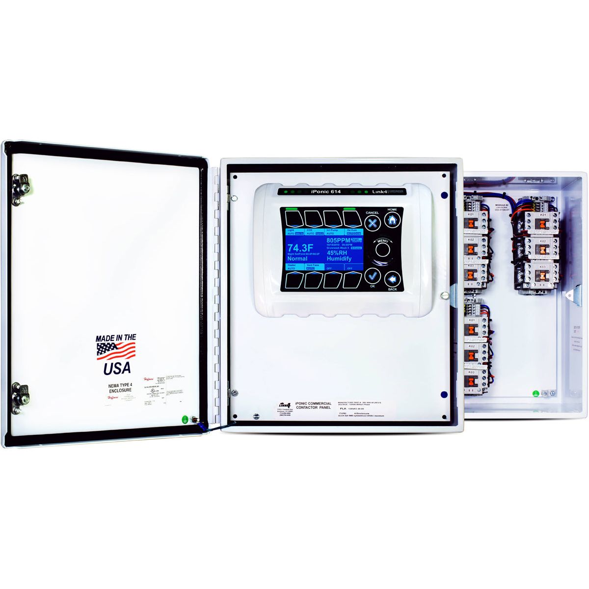 Link4 Corporation iPonic 614 Single Zone Grow Room Controller