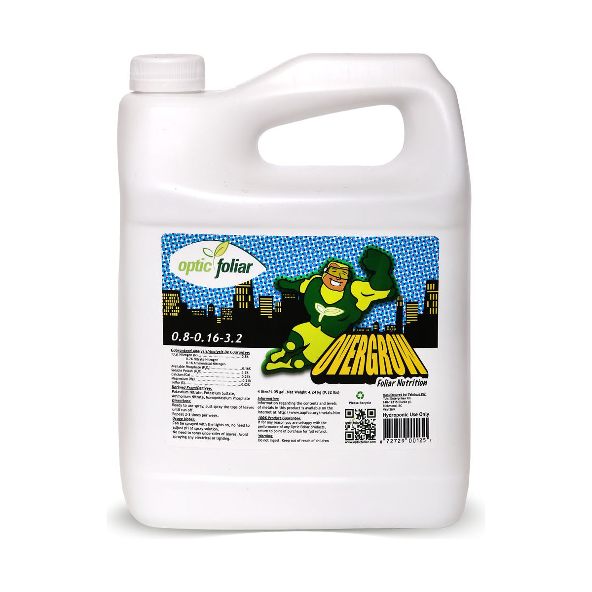 Optic Foliar OVERGROW