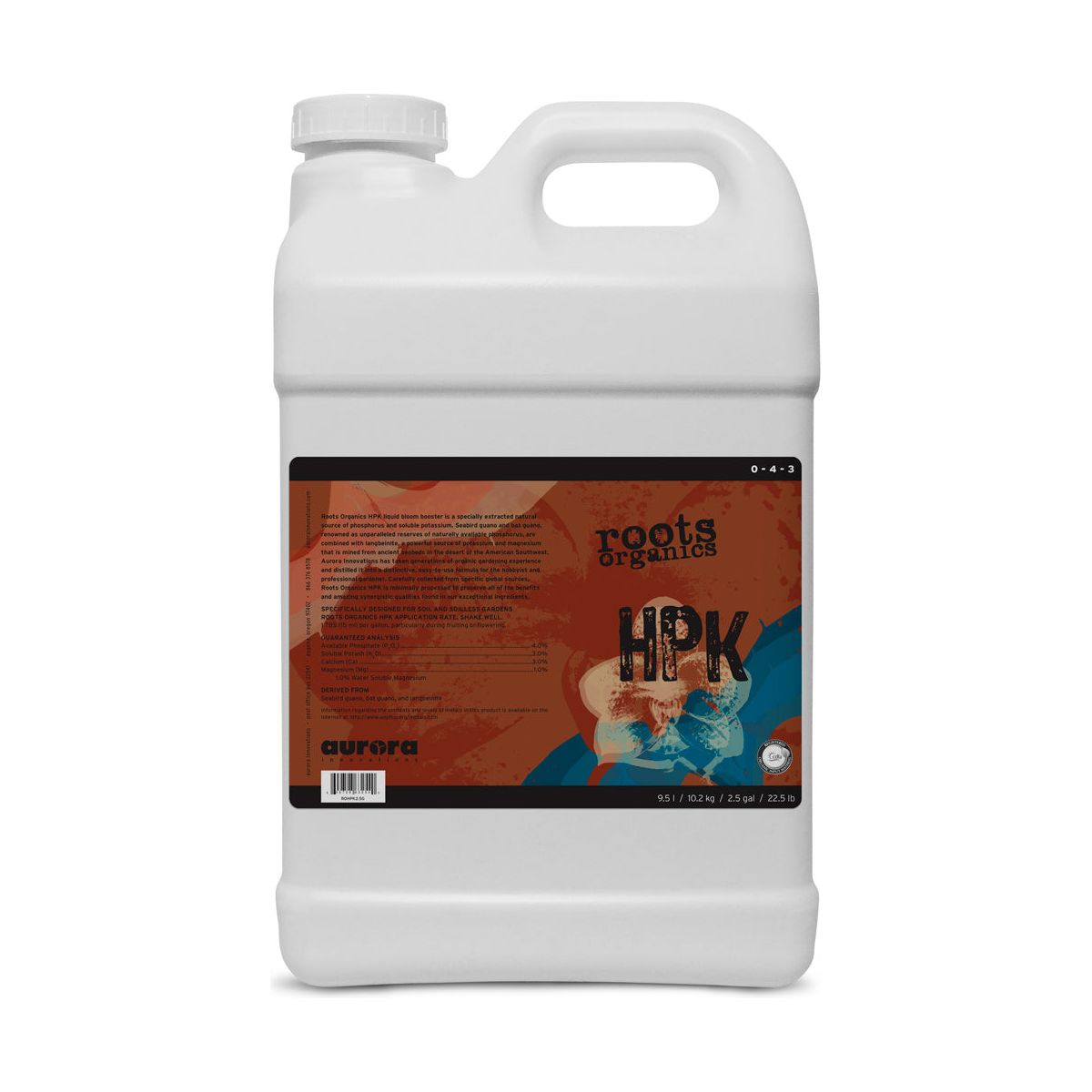 Roots Organics HPK 0-4-3