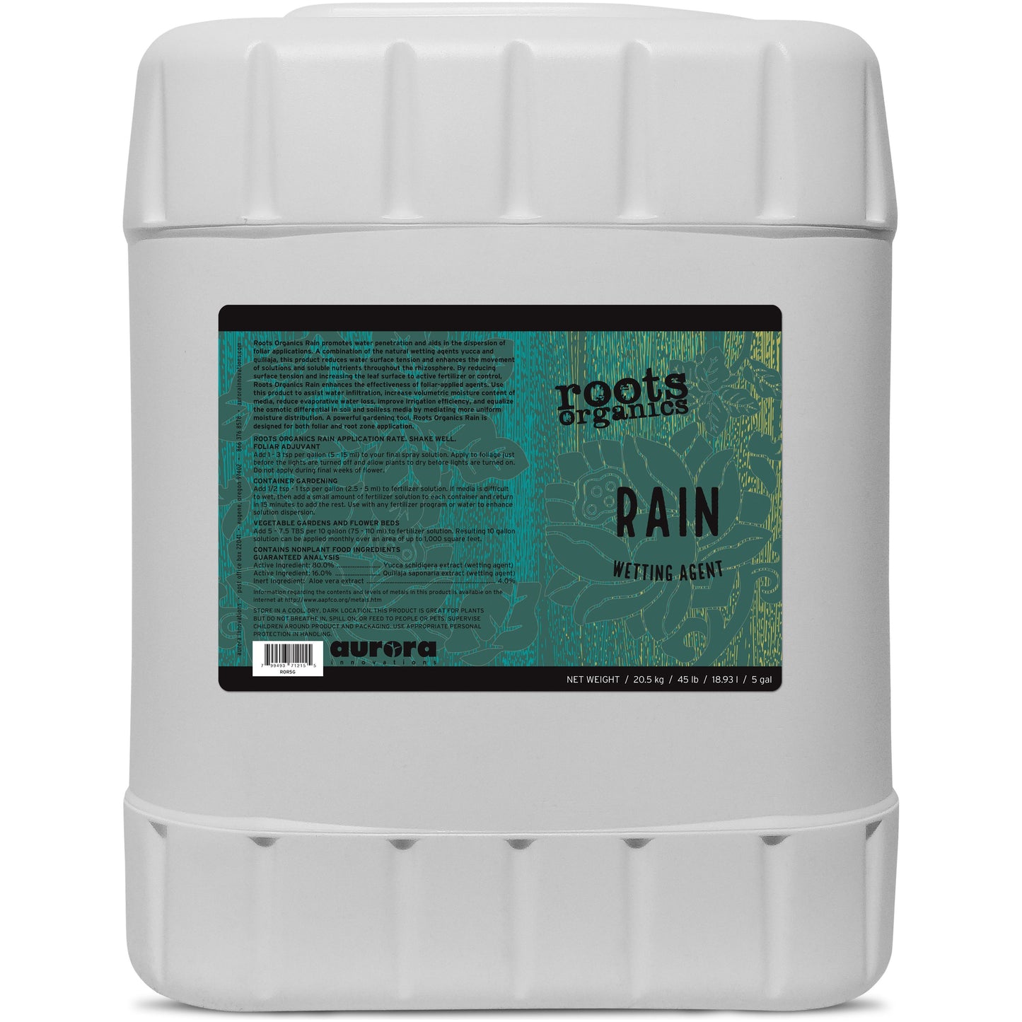 Roots Organics Rain