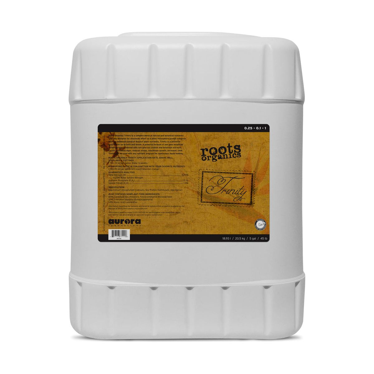 Roots Organics Trinity