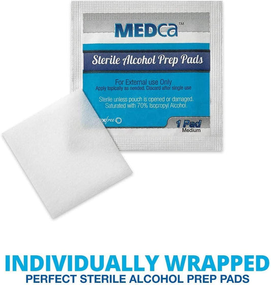 Sterile Alcohol Prep Pads (70% ISO)