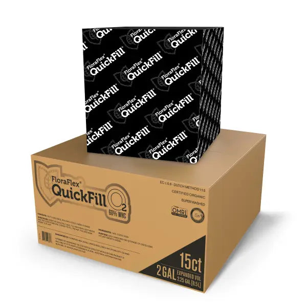 FloraFlex QuickFill O2 Expandable Organic Coco Coir Plant Medium