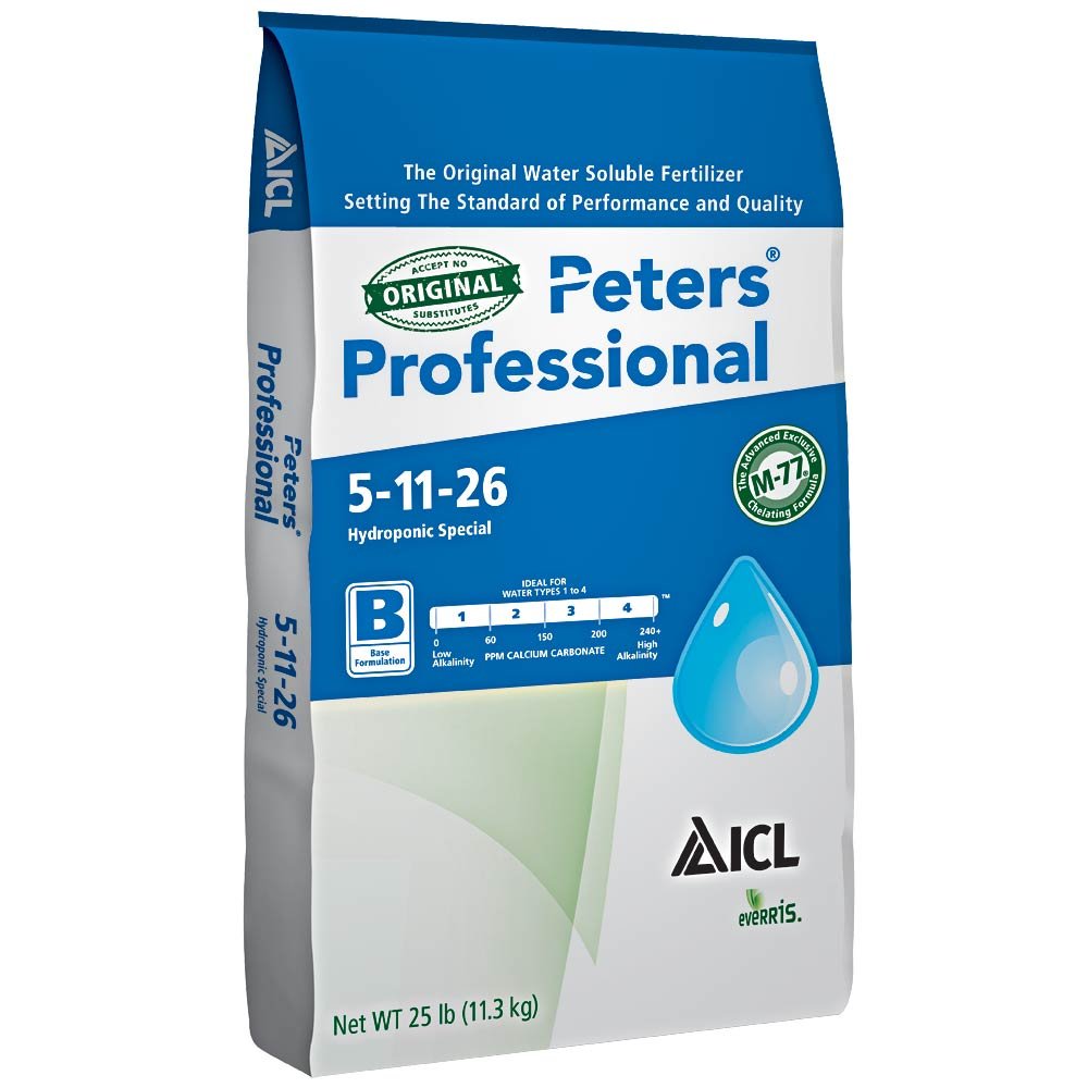 Peters Professional Hydroponic Special Fertilizer (5 - 11 - 26)