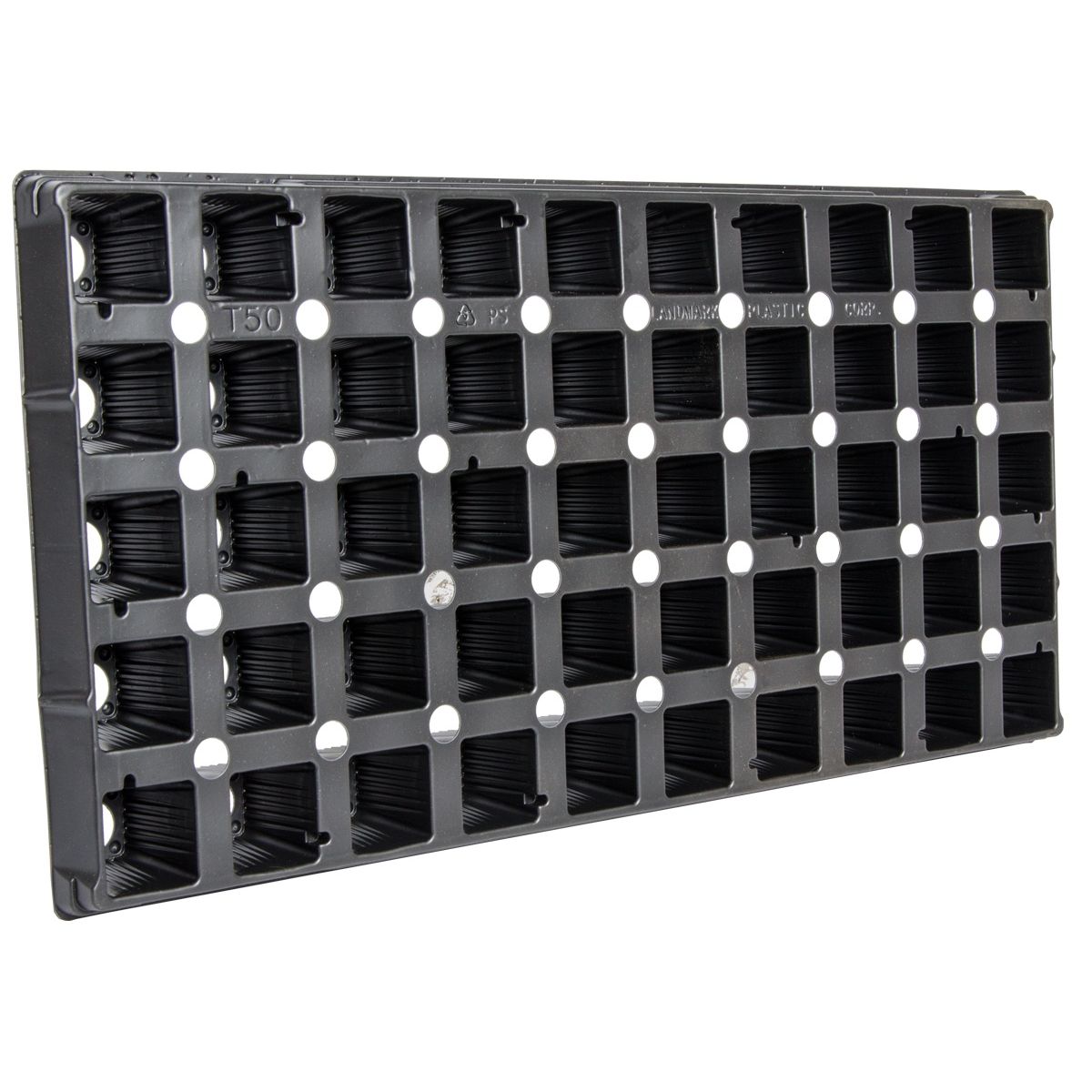 Hydrofarm 50-Cell Square Plug Flat Insert (Case Of 50)