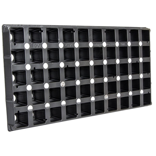 Hydrofarm 50-Cell Square Plug Flat Insert (Case Of 50)
