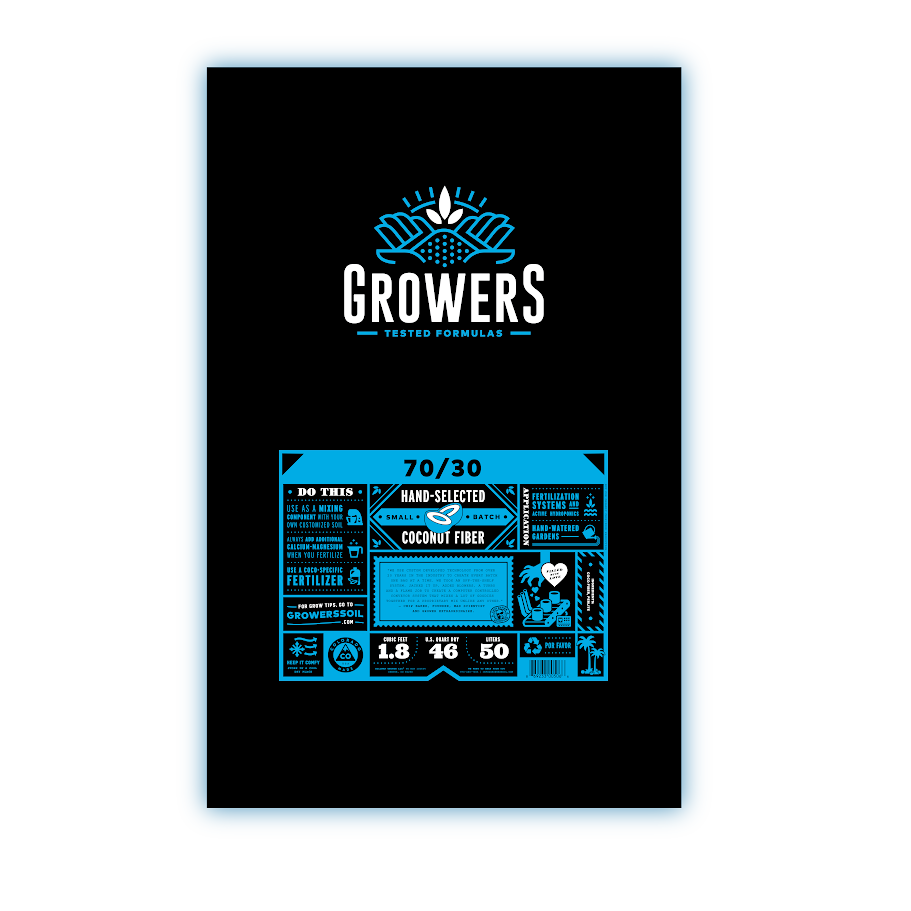 Growers 70/30 Coco Perlite Blend - 1.8 cu. ft. (Pallet of 65)