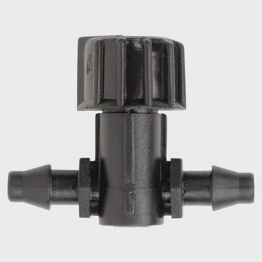 Netafim Manual Valve for Micro Tubing 1/4"