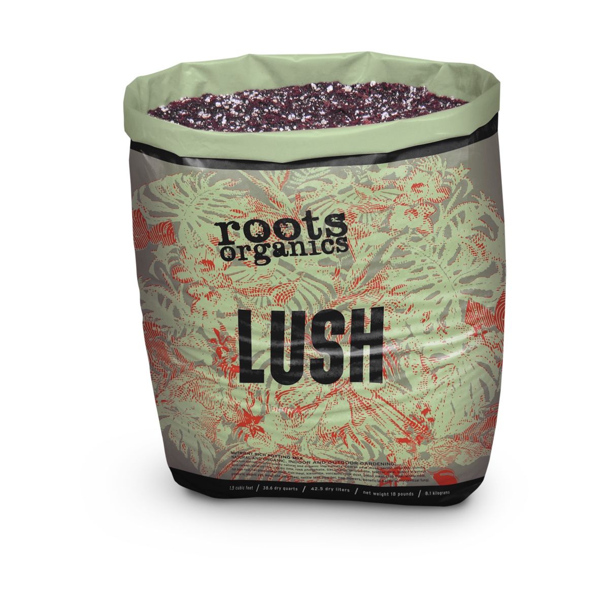 Roots Organics Lush Potting Soil (Pallet Of 75)