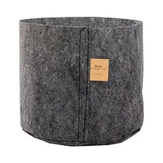 Root Pouch 7 Gallon Charcoal THIN (150 g/m2) - No Handles (Bale of 700)
