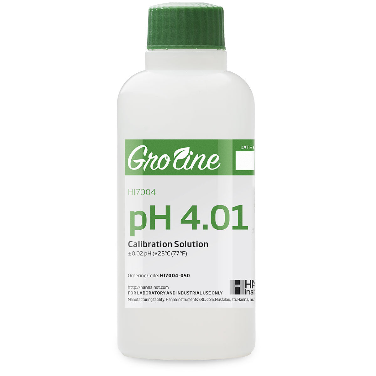 Hanna GroLine pH 4.01 Solution