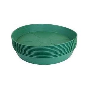 Green Premium Saucer - 16 Inch (Pack of 10)