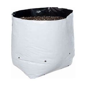 Hydrofarm Black & White Grow Bag- 10 Gallon (Case of 20 Packs)