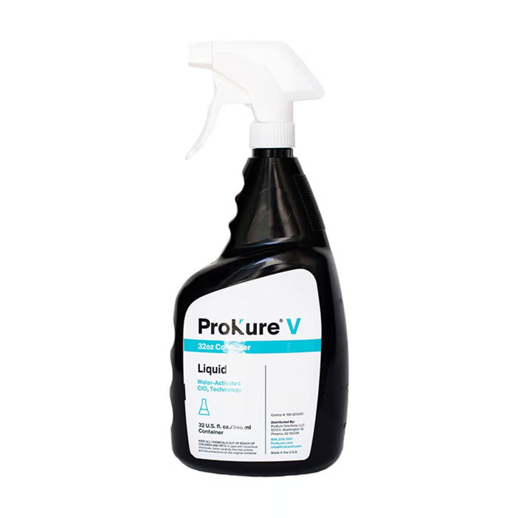 ProKure 32 Ounce Black Spray Bottle