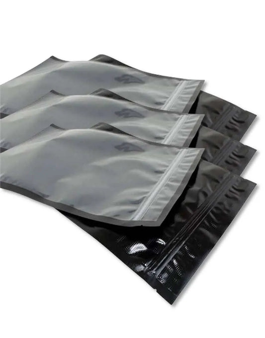 StashBags 15" x 20" Black & Clear Pre-Cut Vacuum Seal Bags W/ Zipper