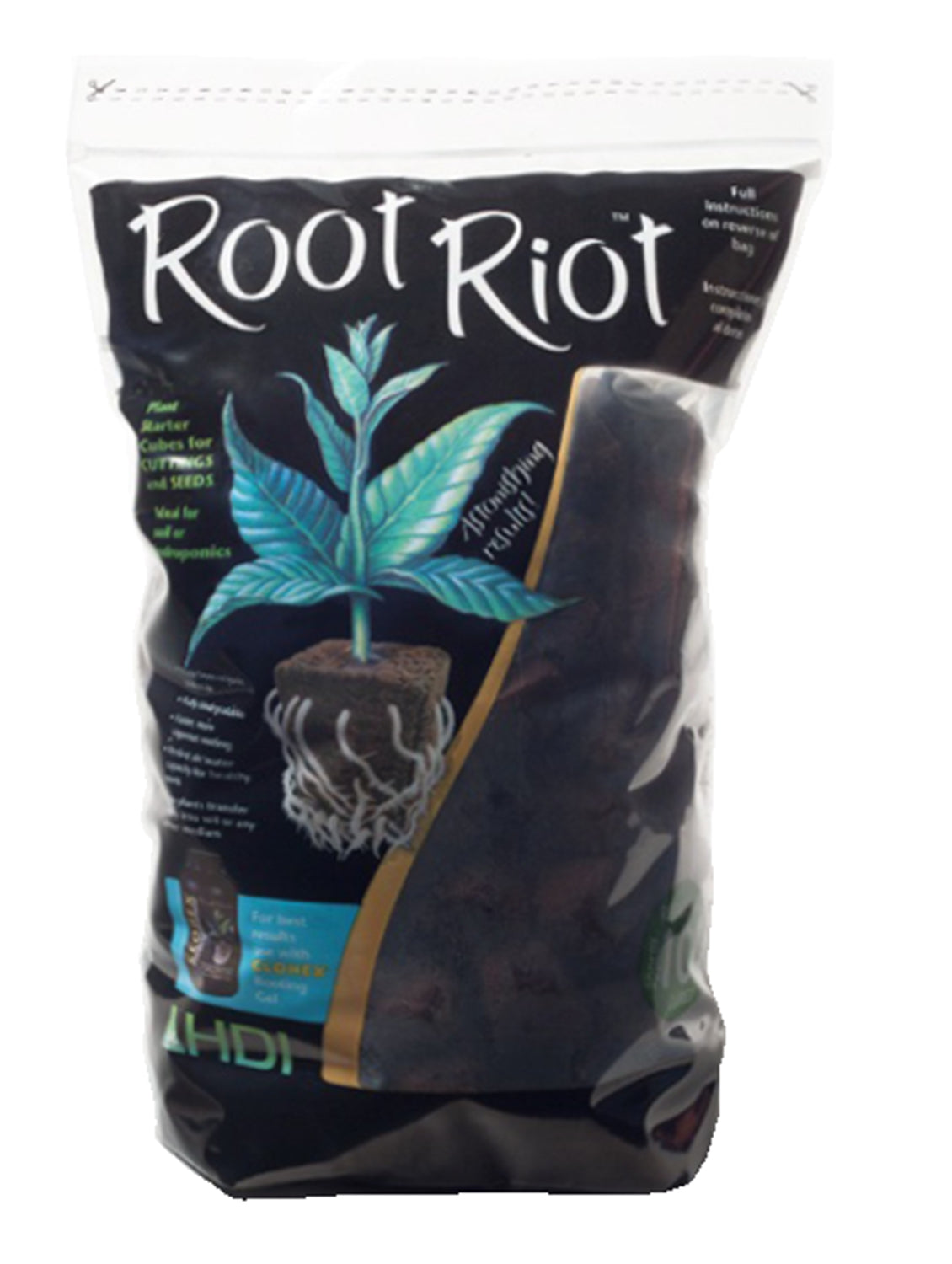 Root Riot Replacement Cubes - 100 Cubes 
