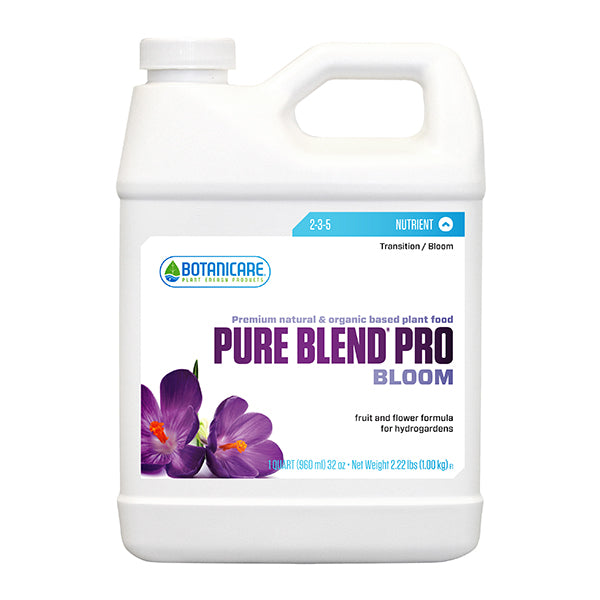 Botanicare Pure Blend Pro Bloom Quart 
