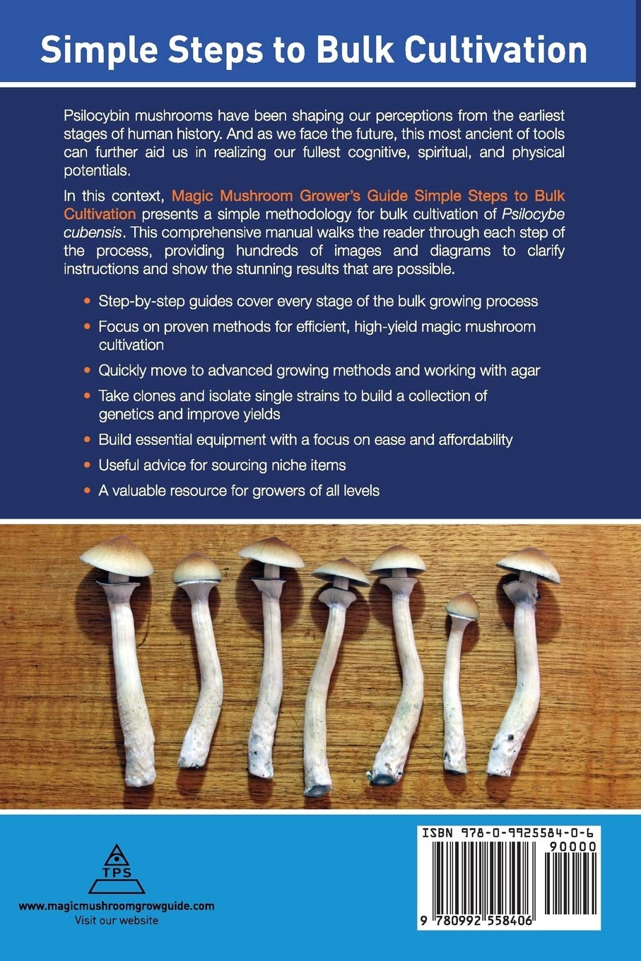 Magic Mushroom grower's Guide simple steps to bulk cultivation