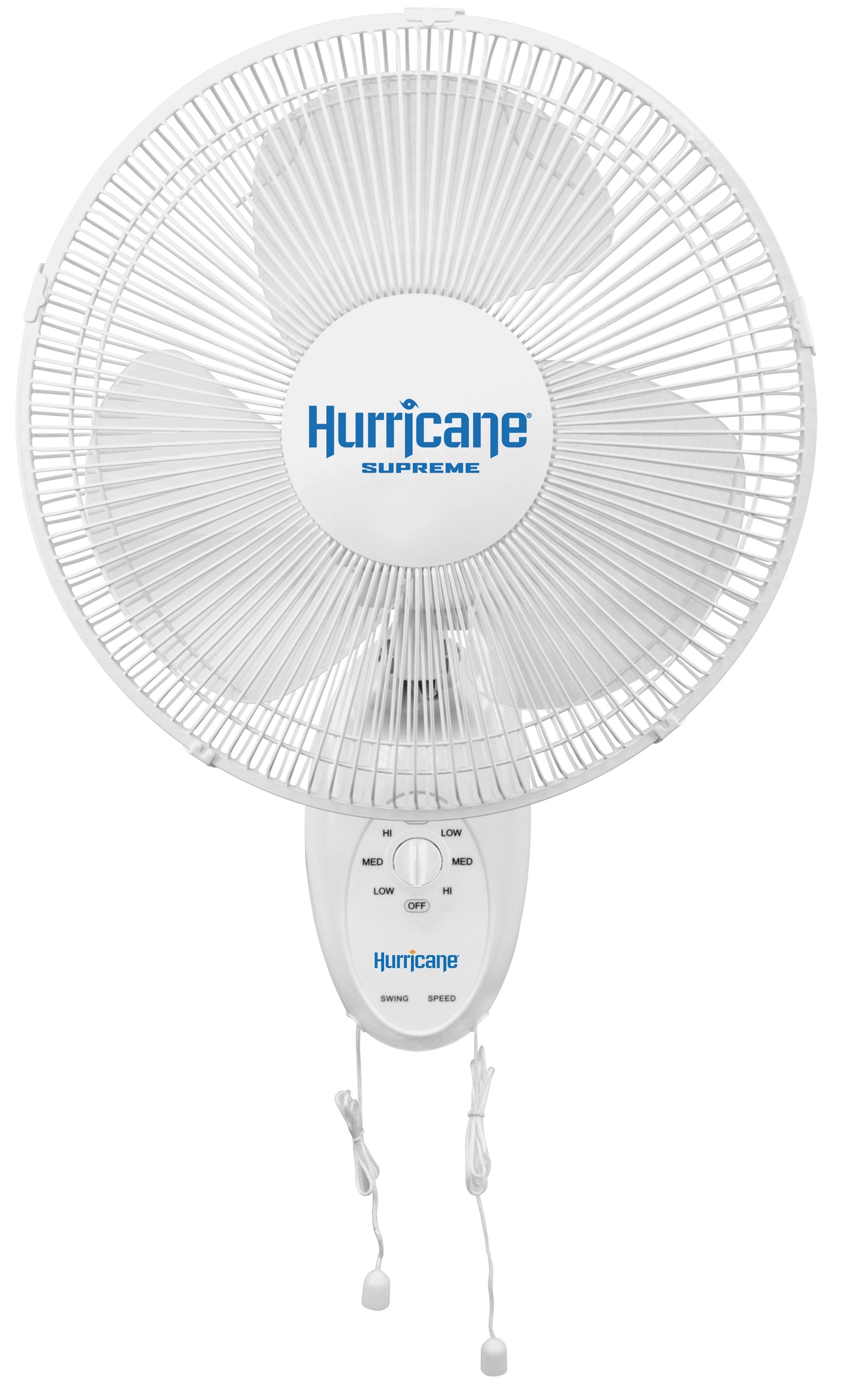 Hurricane Supreme Oscillating Wall Mount Fan 12 in (